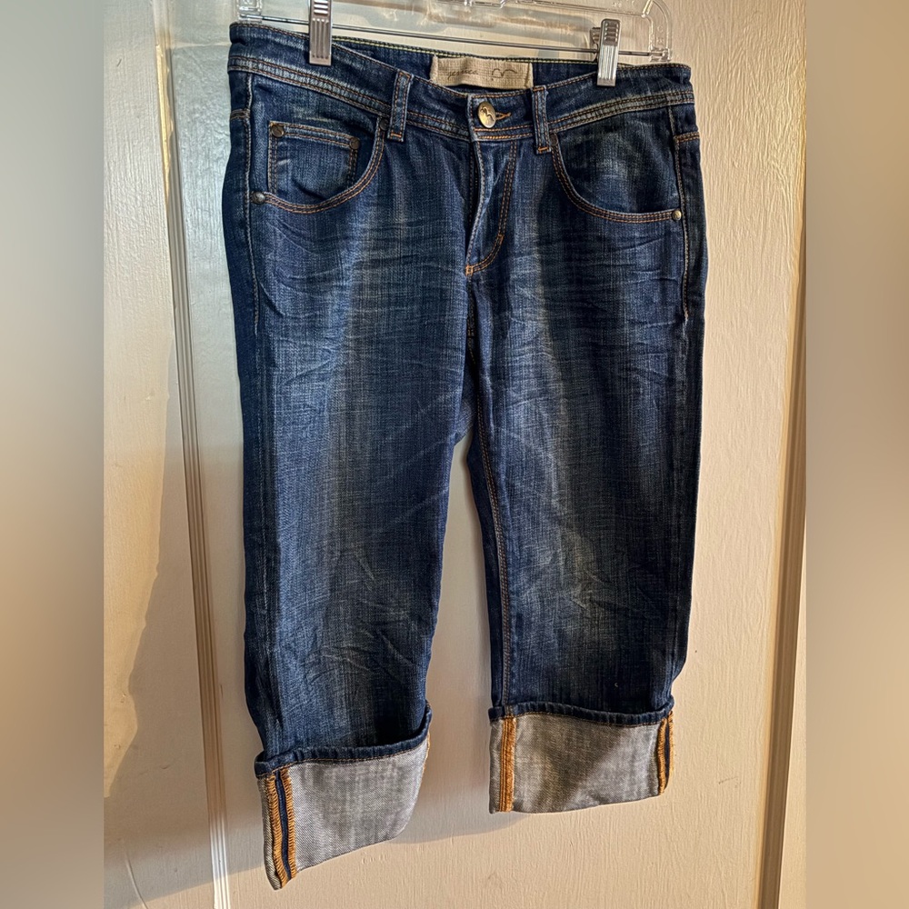 M Blue: Classic Indigo Jean Shorts
